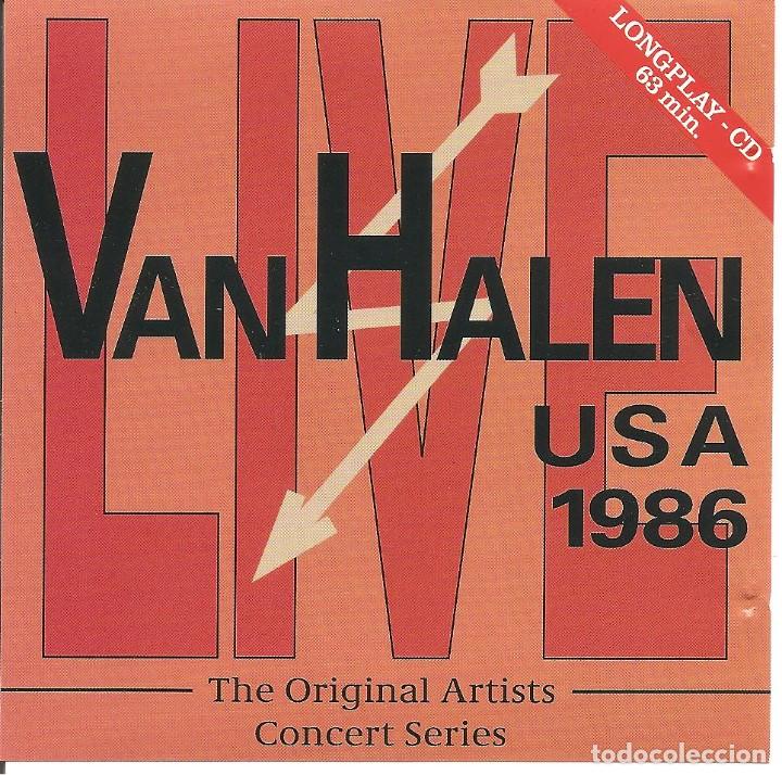 CDs de m&uacute;sica: CD Van Halen USA 1986 - live - Foto 1