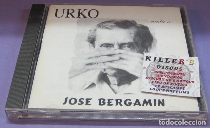 CDs de m&uacute;sica: Urko canta a Jos&eacute; Bergamin - CD - Foto 1