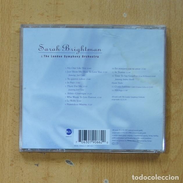 CDs de m&uacute;sica: SARAH BRIGHTMAN - TIMELESS - CD - Foto 2