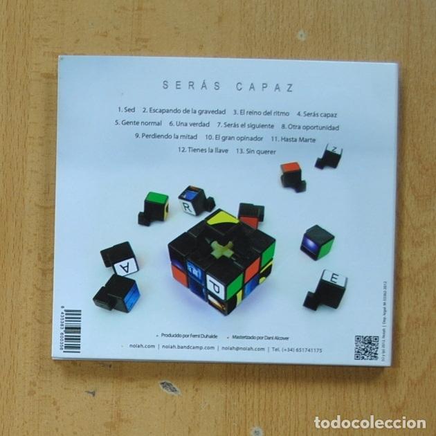 CDs de m&uacute;sica: NOIAH - SERAS CAPAZ - CD - Foto 2