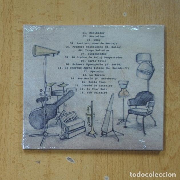 CDs de m&uacute;sica: PROYECTO VOLTAIRE - MUSICA DE MOBILIARIO - CD - Foto 2