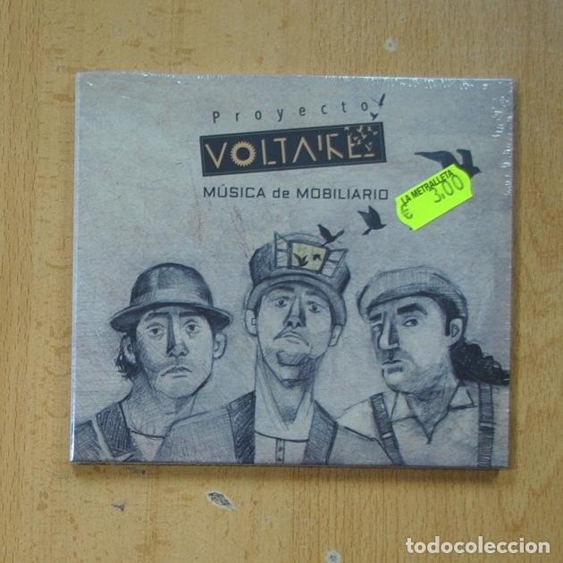 CDs de m&uacute;sica: PROYECTO VOLTAIRE - MUSICA DE MOBILIARIO - CD - Foto 1