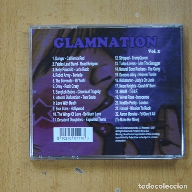 CDs de m&uacute;sica: VARIOS - GLAMNATION VOL 2 - CD - Foto 2