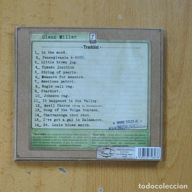 CDs de m&uacute;sica: GLENN MILLER - GLENN MILLER - CD - Foto 2