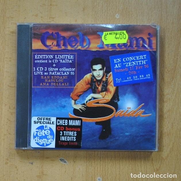 CDs de m&uacute;sica: CHEB MAMI - SAIDA - CD - Foto 1
