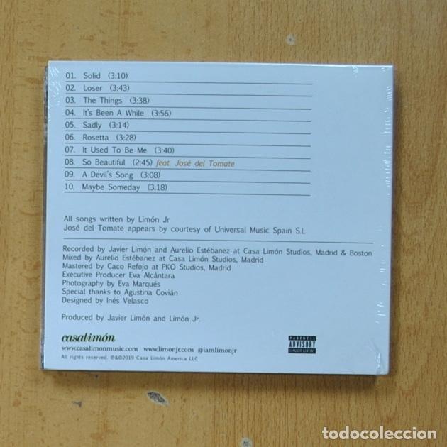 CDs de m&uacute;sica: LIMON JR - SOLID - CD - Foto 2