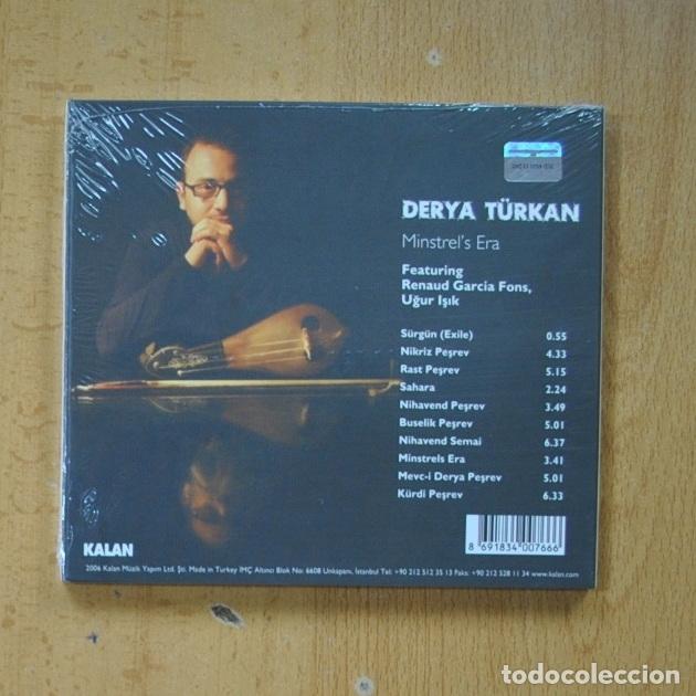 CDs de m&uacute;sica: DERYA TURKAN - MINSTREL&acute;S ERA - CD - Foto 2