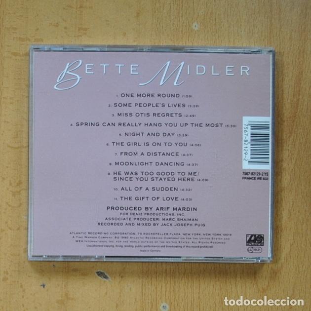 CDs de m&uacute;sica: BETTE MIDLER - SOME PEOPLE&acute;S LIVES - CD - Foto 2