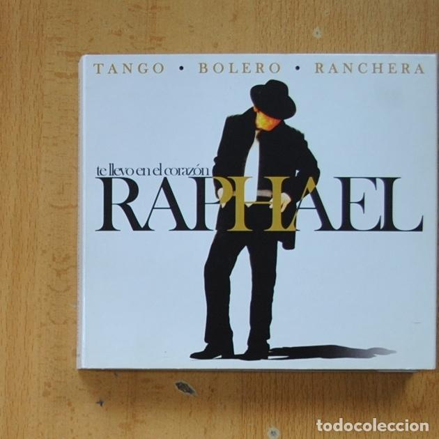 CDs de m&uacute;sica: RAPHAEL - TE LLEVO EN EL CORAZON - CD - Foto 1