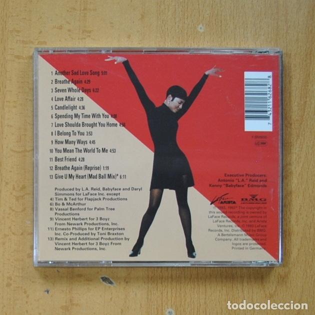 CDs de m&uacute;sica: TONI BRAXTON - TONI BRAXTON - CD - Foto 2