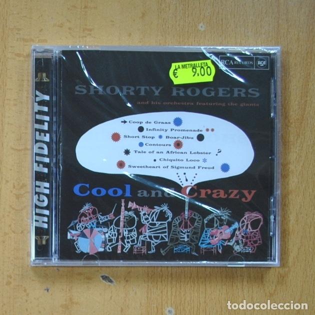 CDs de m&uacute;sica: SHORTY ROGERS - COOL AND CRAZY - CD - Foto 1