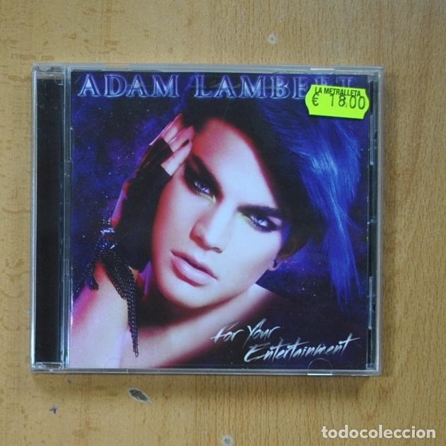 CDs de m&uacute;sica: ADAM LAMBERT - FOR YOUR ENTERTAINMENT - CD - Foto 1