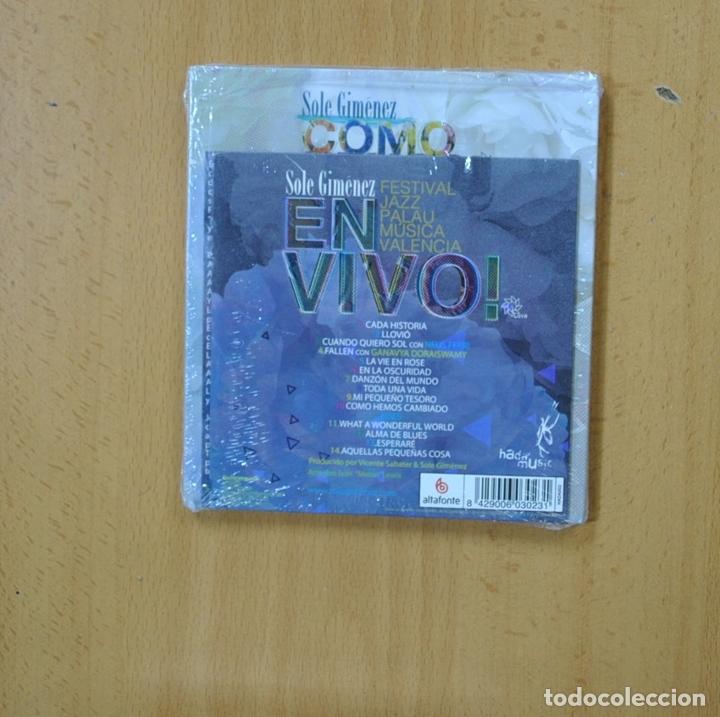 CDs de m&uacute;sica: SOLO JIMENEZ - COMO HEMOS CAMBIADO - CD - Foto 2