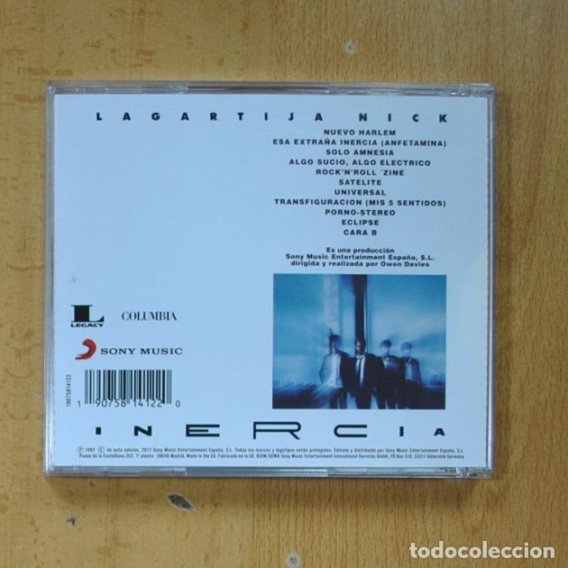 CDs de m&uacute;sica: LAGARIJA NICK - INERCIA - CD - Foto 2