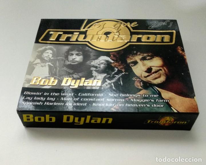 CDs de m&uacute;sica: BOX 2 CD - BOB DYLAN / LOS QUE TRIUNFARON - Foto 1