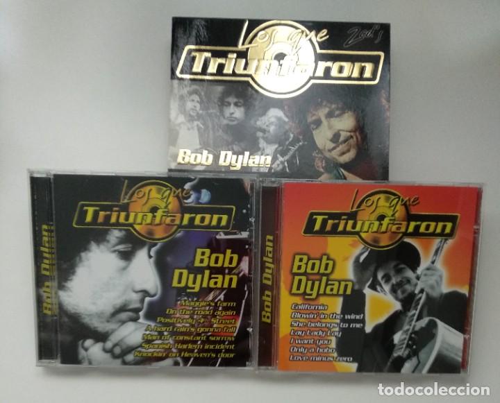 CDs de m&uacute;sica: BOX 2 CD - BOB DYLAN / LOS QUE TRIUNFARON - Foto 2