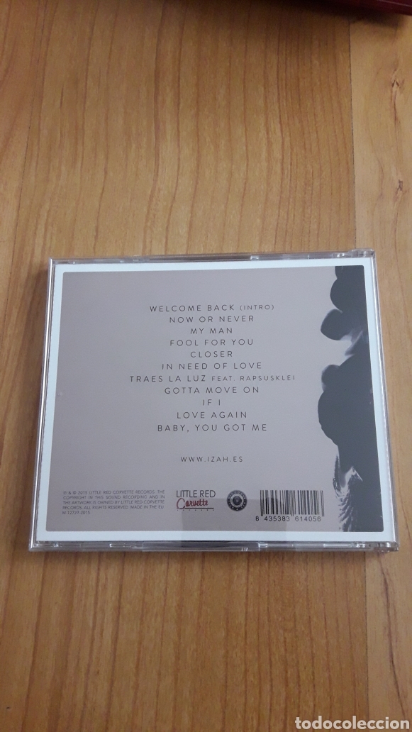 CDs de m&uacute;sica: IZAH. NOW OR NEVER - Foto 2