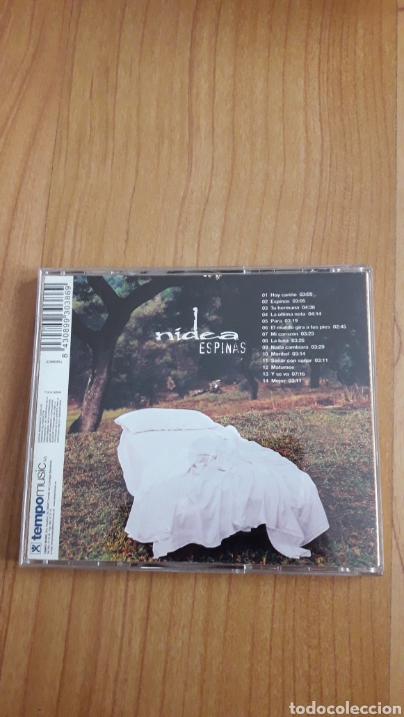 CDs de m&uacute;sica: NIDEA. ESPINAS - Foto 2