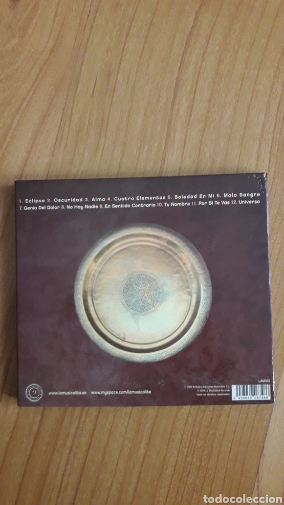 CDs de m&uacute;sica: LA MUSICALIT&Eacute;. 4 ELEMENTOS - Foto 2