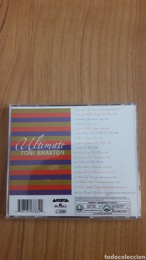CDs de m&uacute;sica: TONI BRAXTON. ULTIMATE - Foto 2