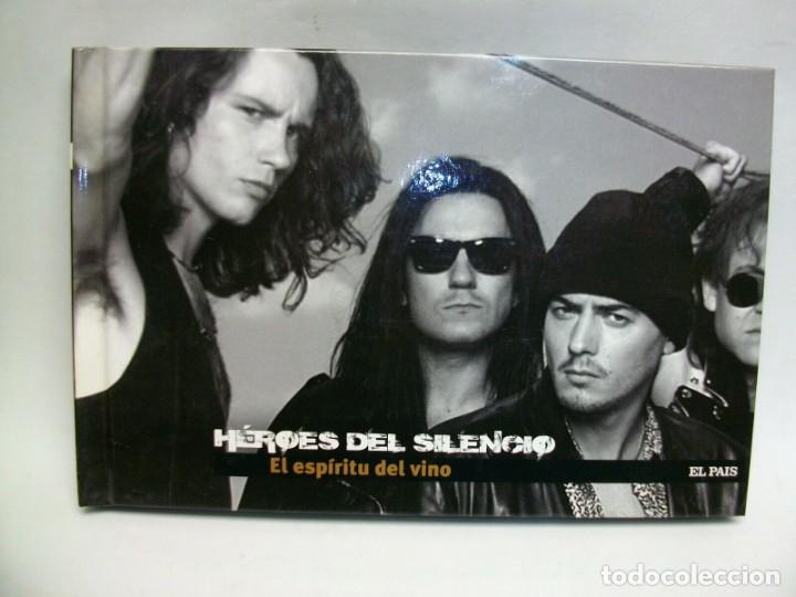 CDs de m&uacute;sica: HEROES DEL SILENCIO EL ESPIRITU DEL VINO LIBRO + CD - Foto 1