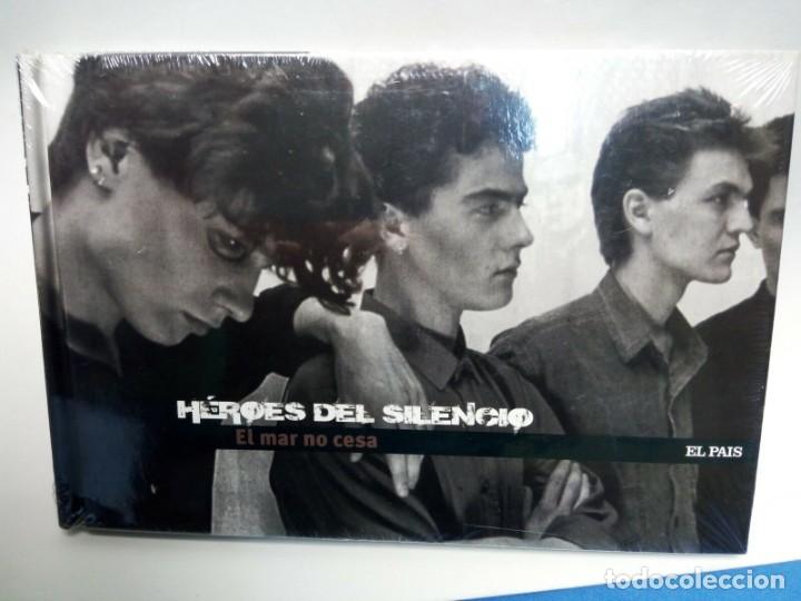 CDs de m&uacute;sica: HEROES DEL SILENCIO EL MAR NO CESA en CD + LIBRO NUEVO - Foto 1