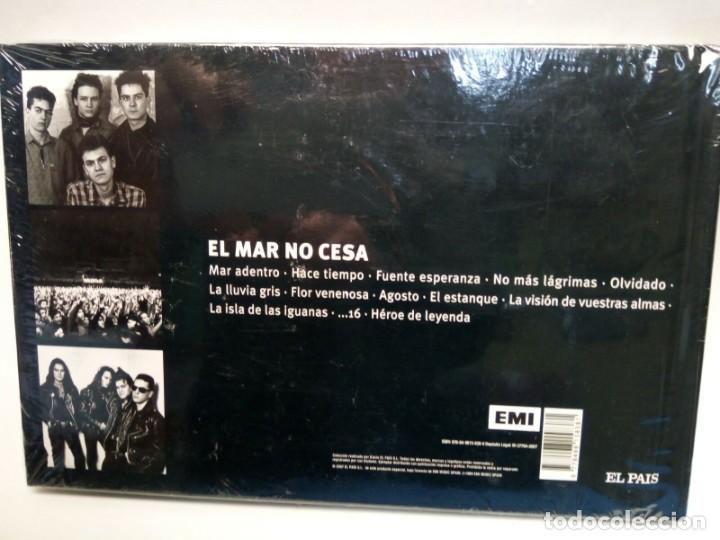 CDs de m&uacute;sica: HEROES DEL SILENCIO EL MAR NO CESA en CD + LIBRO NUEVO - Foto 2