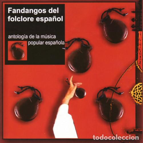 CDs de M&uacute;sica: CD FANDANGOS DEL FOLCLORE ESPA&Ntilde;OL - Antologia de la musica popular espa&ntilde;ola 5 - DOBLON 96764 * NUEVO