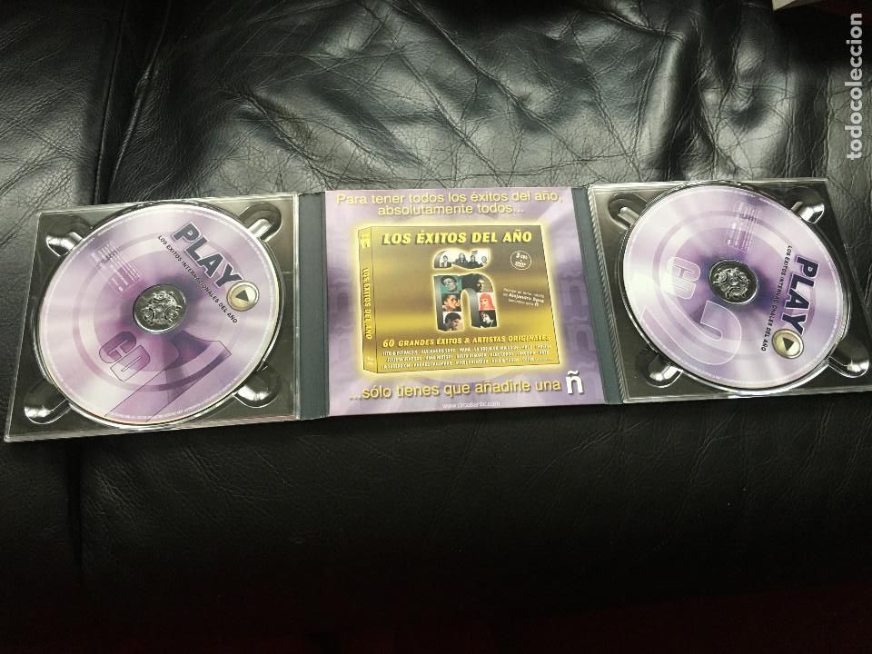 CDs de m&uacute;sica: CD PLAY - LOS EXITOS INTERNACIONALES DEL A&Ntilde;O - Foto 3