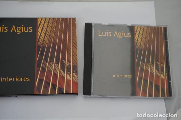 CDs de m&uacute;sica: CD - LUIS AGIUS - INTERIORES - Foto 2