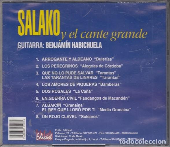 CDs de m&uacute;sica: SALAKO - Y EL CANTE GRANDE - CD - Foto 2