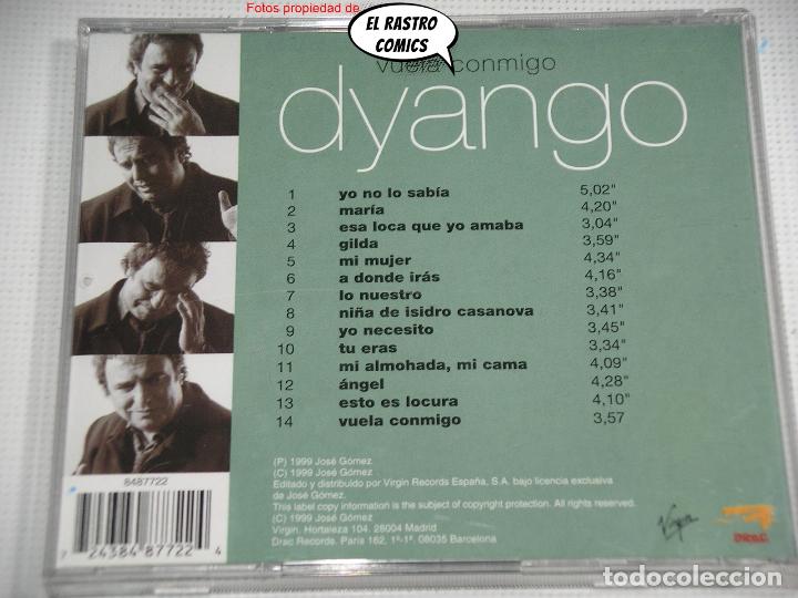 CDs de m&uacute;sica: Dyango, Vuela conmigo, CD Virgin, 1999 - Foto 2