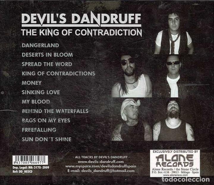 CDs de m&uacute;sica: Devils Dandruff - The King Of Contradiction. CD - Foto 2