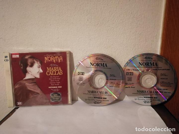 CDs de M&uacute;sica: CD DOBLE - MARIA CALLAS NORMA - OPERA - CLASICA - VINCENZO BELLINI