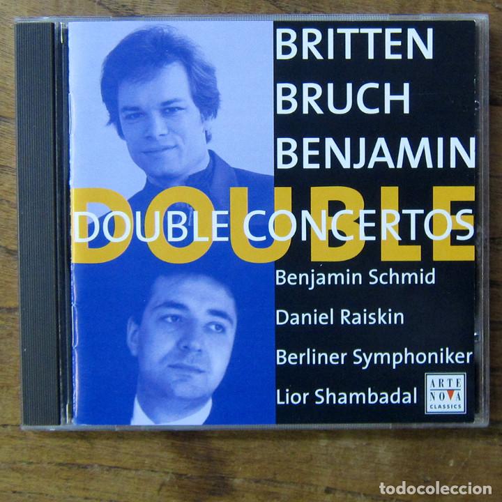 CDs de m&uacute;sica: BENJAMIN, BRITTEN, BRUCH - DOUBLE CONCERTOS - 2002 - - Foto 1