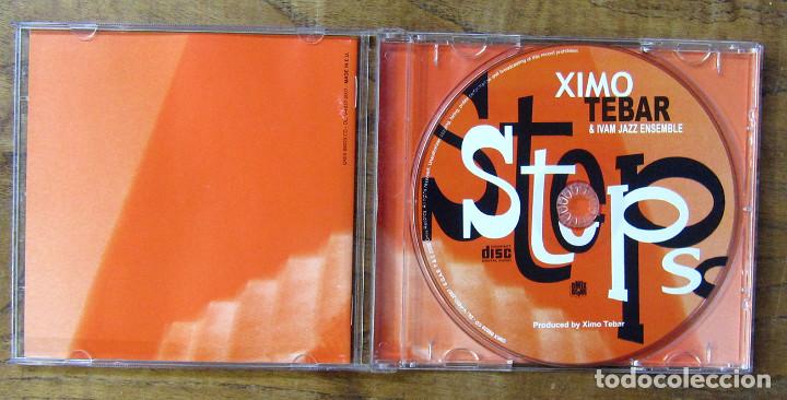 CDs de m&uacute;sica: XIMO TEBAR & IVAM JAZZ ENSEMBLE - STEPS - 2008 - JAZZ - Foto 2