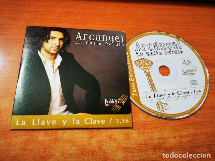 CDs de M&uacute;sica: ARCANGEL La llave y la clave CD SINGLE PROMO CARTON 2004 DEL ALBUM LA CALLE PERIDIA 1 TEMA