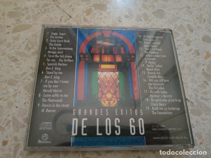 CDs de m&uacute;sica: GRANDES EXITOS DE LOS 60 - Foto 1