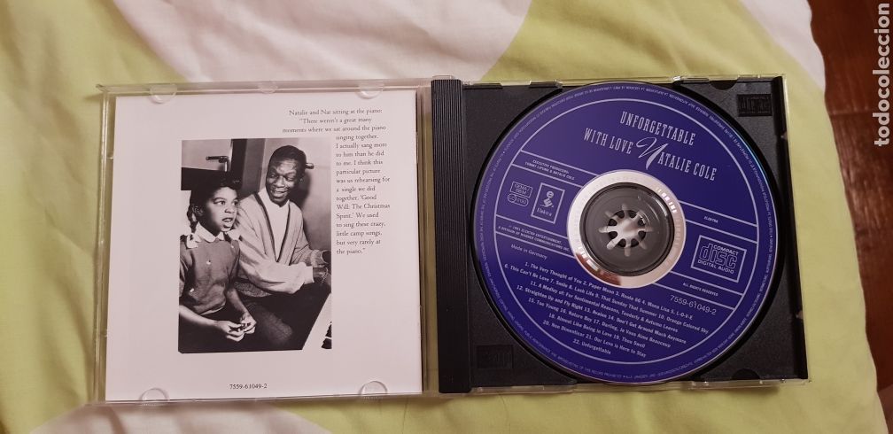 CDs de m&uacute;sica: CD NATALIE COLE (UNFORGETTABLE) - Foto 3