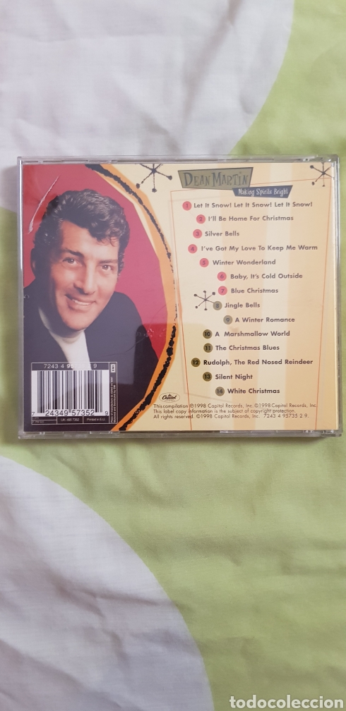 CDs de m&uacute;sica: CD DEAN MARTIN ( MAKING SPIRILS BRIGHT ) - Foto 2