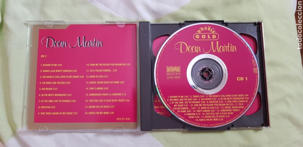 CDs de m&uacute;sica: CD DOUBLE GOLD DEAN MARTIN - Foto 3