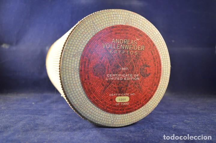 CDs de m&uacute;sica: ANDREAS VOLLENWEIDER - KRYPTOS (EDICI&Oacute;N LIMITADA NO. 360 DE 1000) - CD + VHS - Foto 2