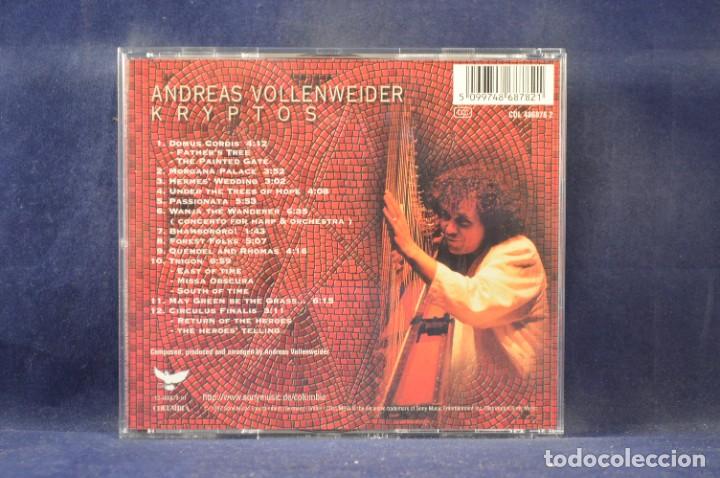 CDs de m&uacute;sica: ANDREAS VOLLENWEIDER - KRYPTOS (EDICI&Oacute;N LIMITADA NO. 360 DE 1000) - CD + VHS - Foto 5