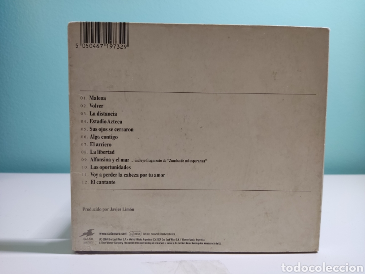 CDs de m&uacute;sica: Andr&eacute;s Calamaro - El Cantante - Cd - Foto 2
