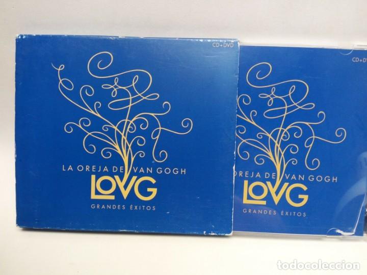 CDs de m&uacute;sica: LA OREJA DE VAN GOGH GRANDES EXITOS CD+DVD - Foto 1