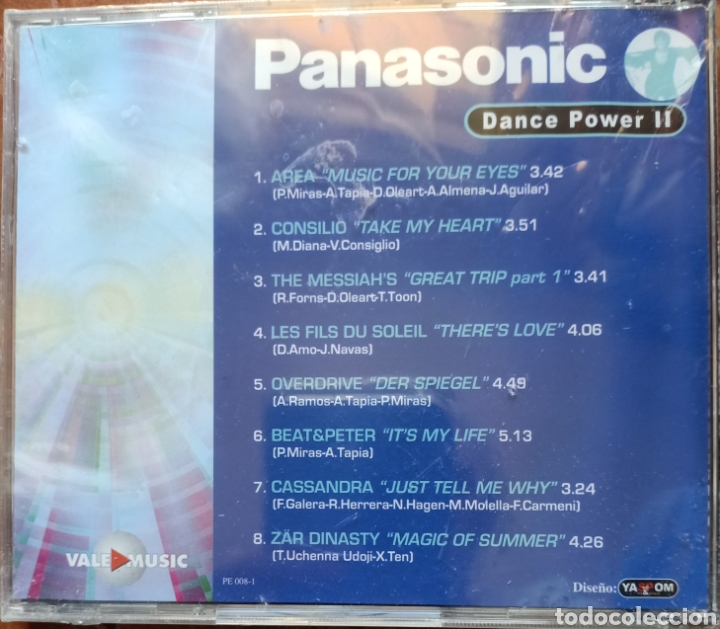 CDs de m&uacute;sica: Panasonic. Dance Power II. - Foto 2