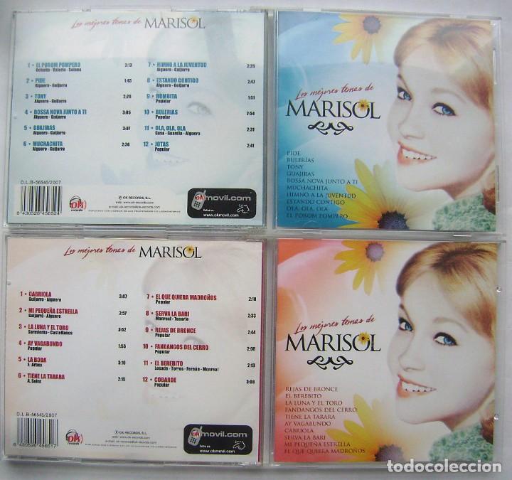 CDs de m&uacute;sica: MARISOL. LOS MEJORES TEMAS. 2 CD`s. - Foto 1