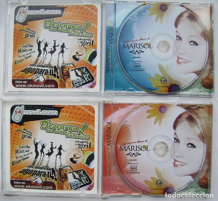 CDs de m&uacute;sica: MARISOL. LOS MEJORES TEMAS. 2 CD`s. - Foto 2