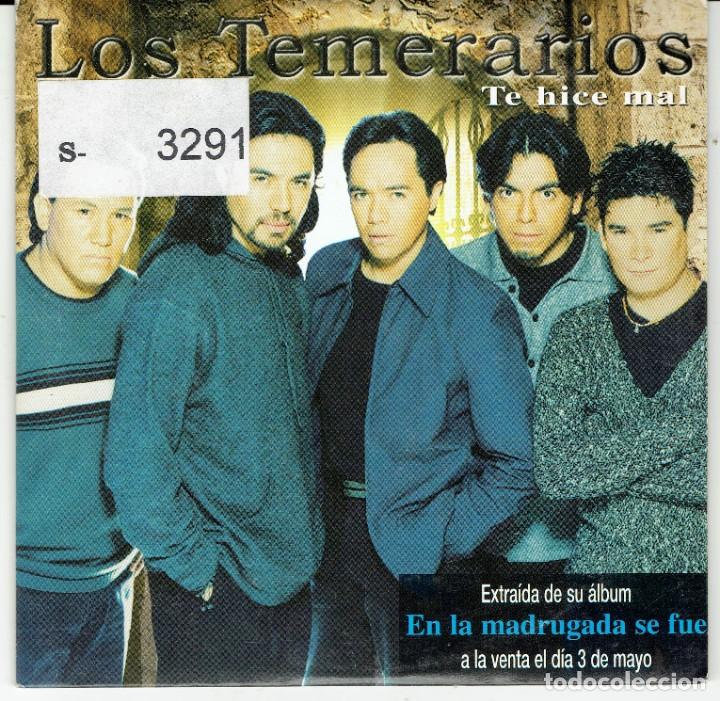 CDs de m&uacute;sica: CD LOS TEMERARIOS, TE HICE MAL - Foto 1