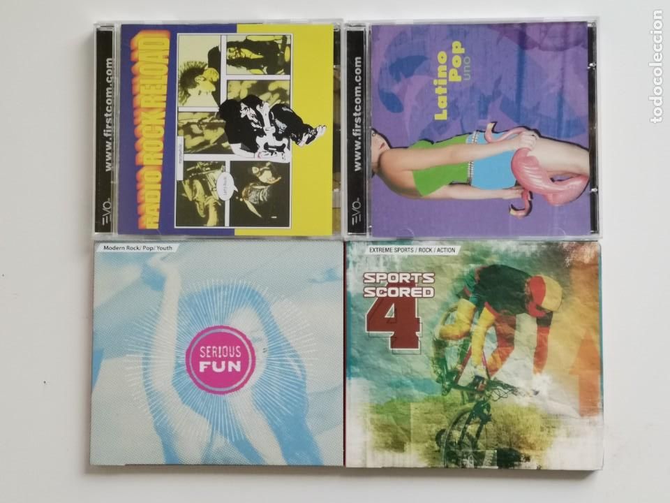 CDs de m&uacute;sica: MUSICA LIBRERIA EVO FIRST.COM 4 CDS, - Foto 1